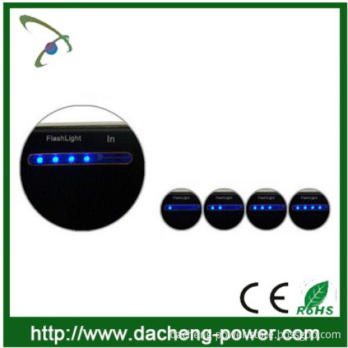 2.1A 4 LED indicators waterproof solar charger 10000mAH with CE ROHS certification